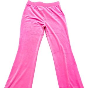BRAND NEW H&M Pink Velour Pants